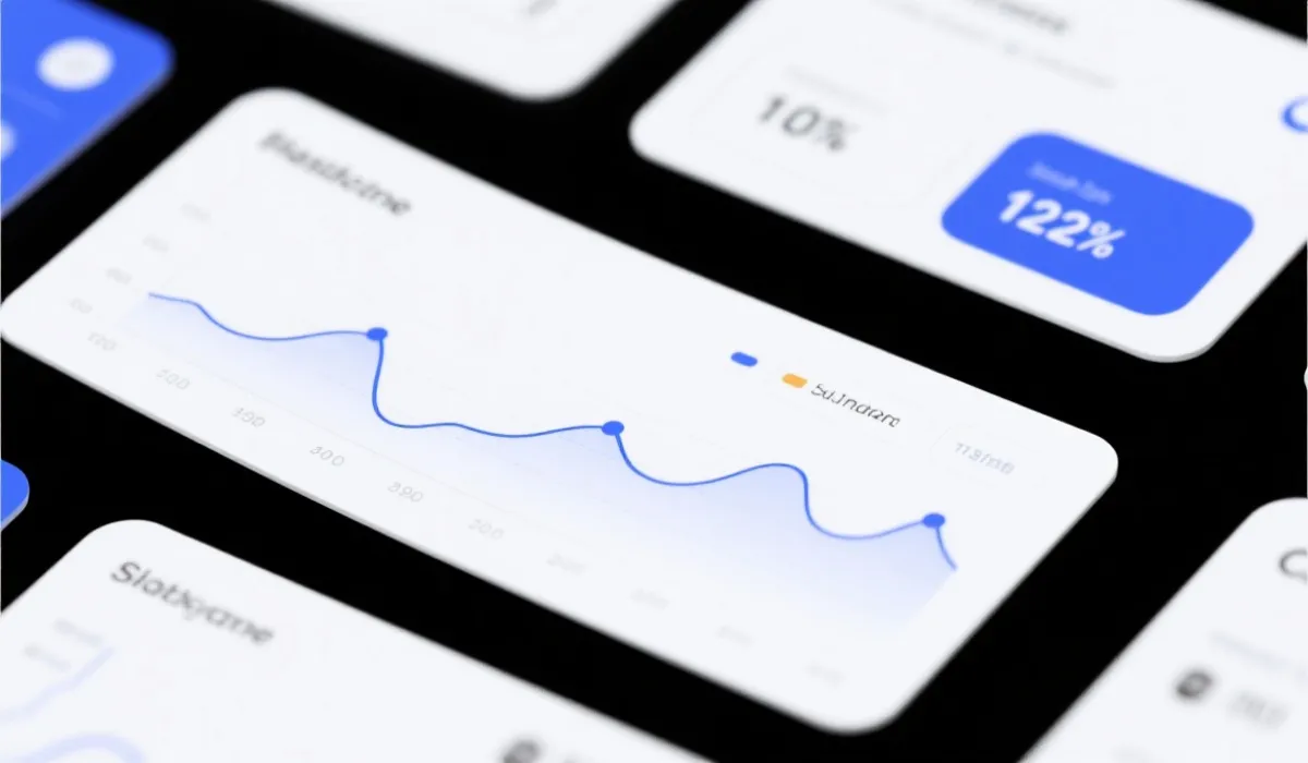 趋势图与统计示意